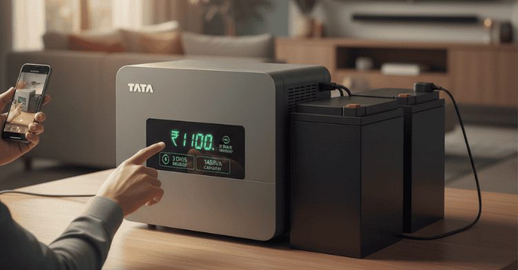 TATA Inverter + Battery Combo β‘π π Get 3 Days Backup & 1450VA Capacity at Just βΉ1100 β Perfect for Every Home!